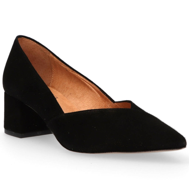 Filippo 1410 Chaussures en Daim Noir le noir 1