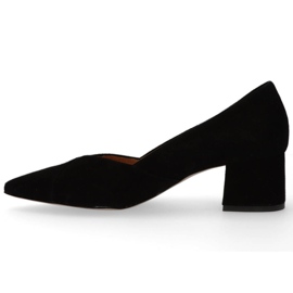 Filippo 1410 Chaussures en Daim Noir le noir 3