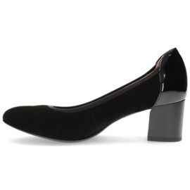 Escarpins Filippo F962 daim noir le noir 2