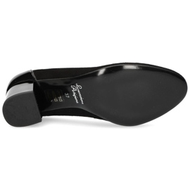 Escarpins Filippo F962 daim noir le noir 3