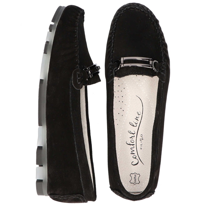 Chaussures Filippo DP1202/20 Bk noires le noir 1