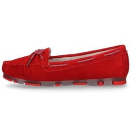 Mocassins en cuir rouge Filippo DP1203/20 Rd 6
