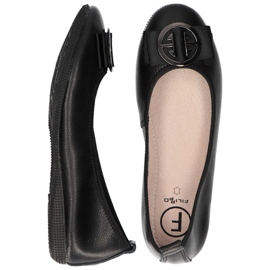 Chaussures Filippo DP1205/20 Bk noires le noir 7