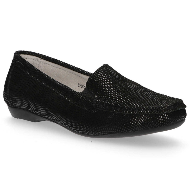 Mocassins en cuir Filippo DP005 / 20 Bk noir le noir 1
