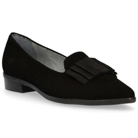 Filippo 1344 Chaussures en Daim Noir le noir 2