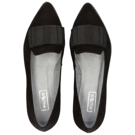 Filippo 1344 Chaussures en Daim Noir le noir 3