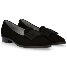 Filippo 1344 Chaussures en Daim Noir le noir 6