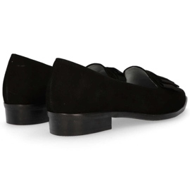 Filippo 1344 Chaussures en Daim Noir le noir 9