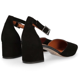 Filippo 1515 Sandales en Daim Noir le noir 5