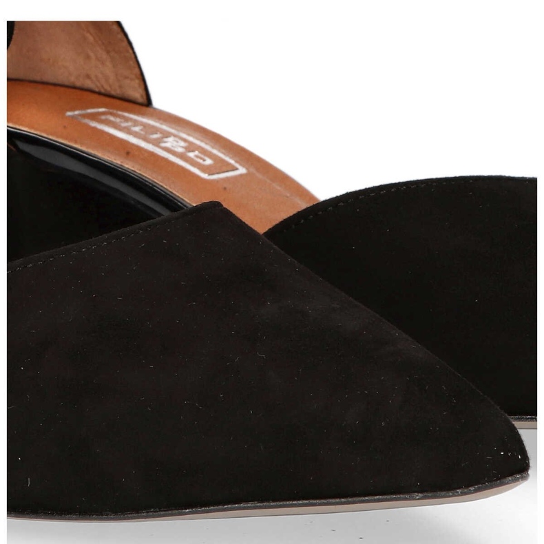 Filippo 1515 Sandales en Daim Noir le noir 2