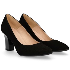 Filippo F637 Escarpins en Daim Noir beige 3