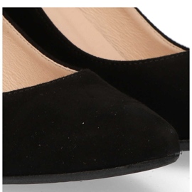 Filippo F637 Escarpins en Daim Noir beige 5