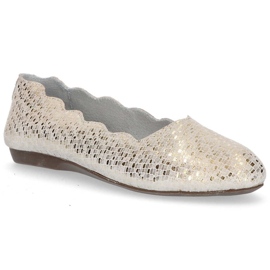 Ballerines en cuir Filippo DP1336/20 Go doré d'or jaune 2