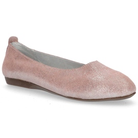 Ballerines en cuir Filippo DP1337/20 Pi rose 2