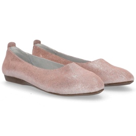 Ballerines en cuir Filippo DP1337/20 Pi rose 4