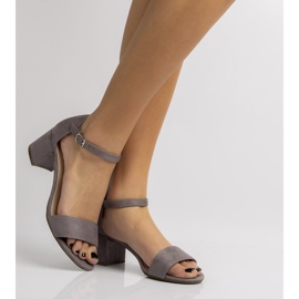 Filippo DS787 / 20 Gr Sandales grises 1 Filippo DS787 / 20 Gr Sandales grises 1
