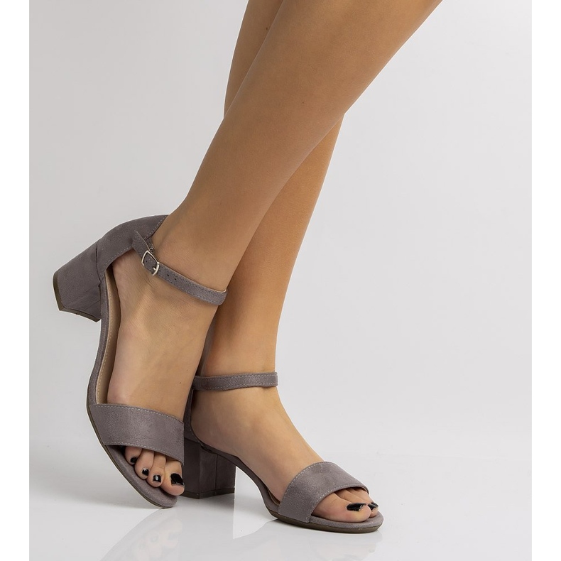 Filippo DS787 / 20 Gr Sandales grises 1 Filippo DS787 / 20 Gr Sandales grises 1