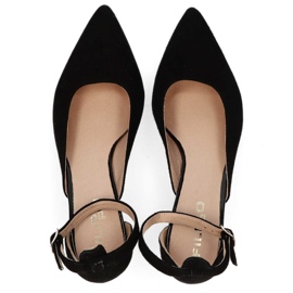 Filippo F272 Escarpins en Daim Noir le noir 3