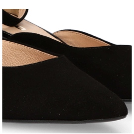 Filippo F272 Escarpins en Daim Noir le noir 8