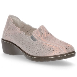 Chaussures Filippo DP754/20 Go Gold rose d'or jaune 3