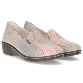 Chaussures Filippo DP754/20 Go Gold rose d'or jaune 4
