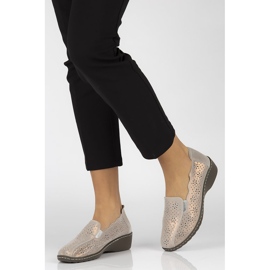 Chaussures Filippo DP754/20 Go Gold rose d'or jaune 6