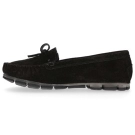 Mocassins en cuir Filippo DP1204 / 20 Bk noir le noir 5