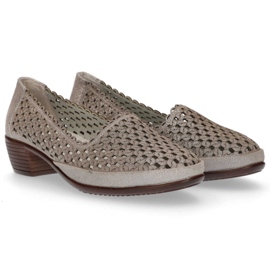 Chaussures en cuir Filippo DP748 / 20 Gr gris 2