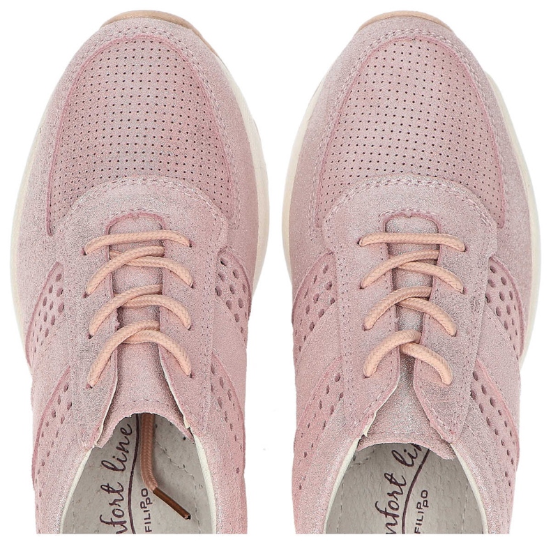 Chaussures Filippo DP736/20 Pi Rose 1