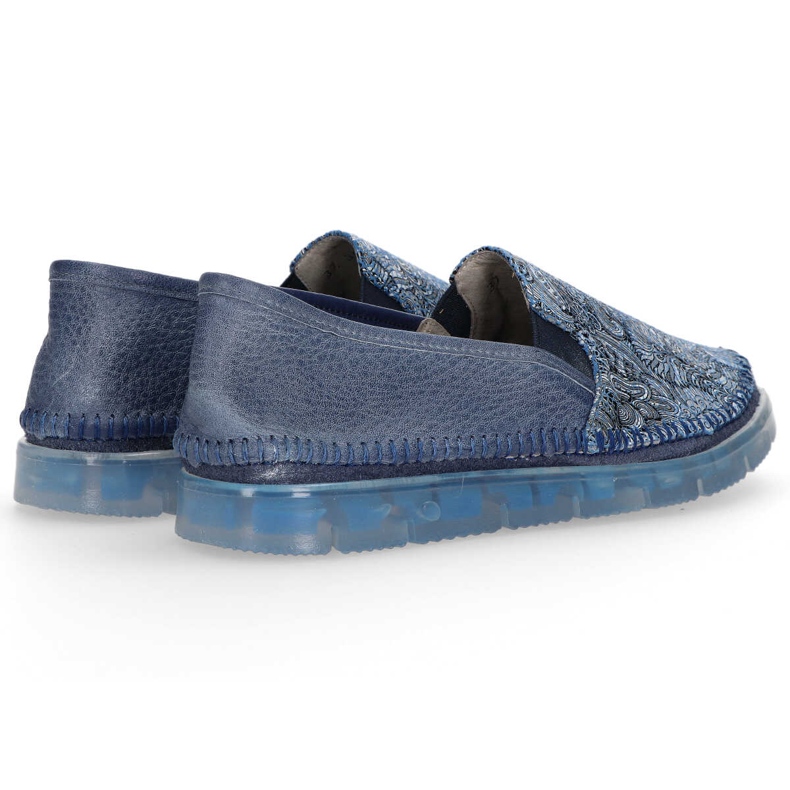 Chaussures Filippo 03512-25 / 00-0 GR + WZORY bleu marin 1