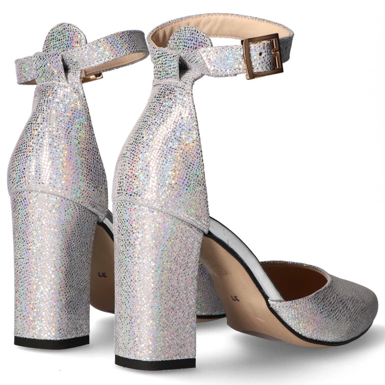 Pompes Filippo 2059 / OBL S-90 argent 1