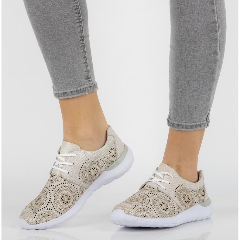 Chaussures en cuir Filippo DP201/20 Pi rose 1