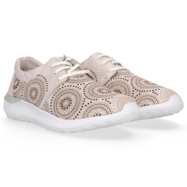 Chaussures en cuir Filippo DP201/20 Pi rose 3
