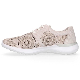 Chaussures en cuir Filippo DP201/20 Pi rose 5