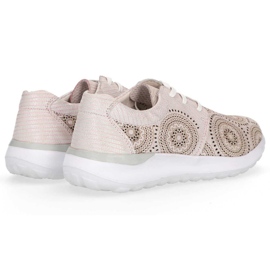 Chaussures en cuir Filippo DP201/20 Pi rose 6