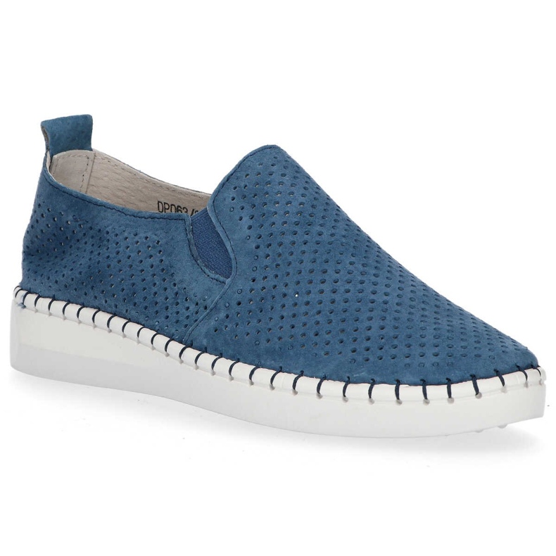 Chaussures en cuir Filippo DP063/20 Nv bleu marine 2