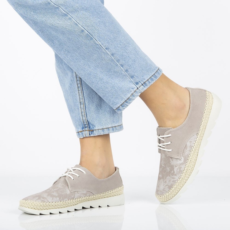 Chaussures en cuir Filippo DP701/20 Soyez beige 1