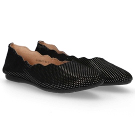 Ballerines en cuir Filippo DP1260/20 Bk noir le noir 4
