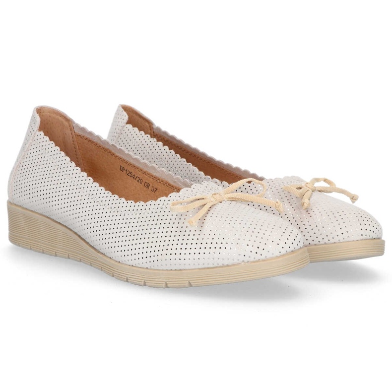 Chaussures en cuir Filippo DP1254 / 20 Gr gris 1