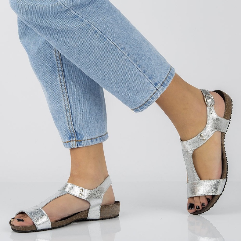 Filippo DS1271/20 sandales Si argentées gris 2 Filippo DS1271/20 sandales Si argentées gris 2