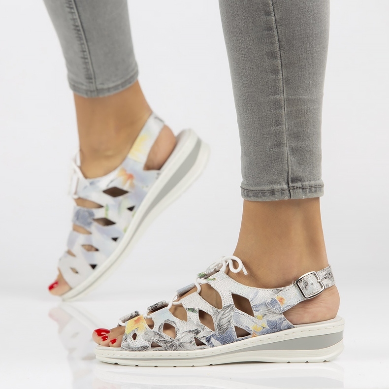 Filippo DS1247/20 Gr Yl Sandales grises 1 Filippo DS1247/20 Gr Yl Sandales grises 1