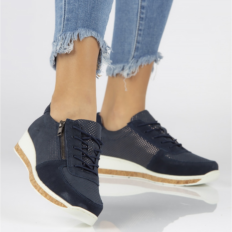 Chaussures Filippo DP1252/20 Nv Marine bleu marin 2 Chaussures Filippo DP1252/20 Nv Marine bleu marin 2