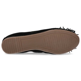 Ballerines en cuir Filippo DP1206 / 20 Bk noir le noir 5