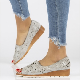 Chaussures Filippo DP1399/20 Si Argent gris 1