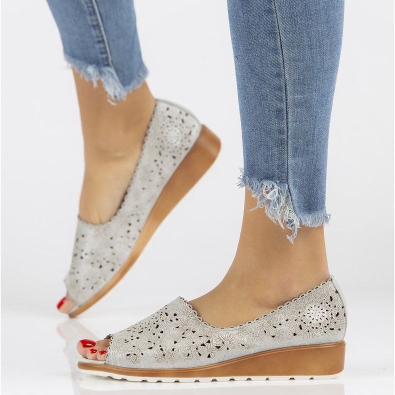 Chaussures Filippo DP1399/20 Si Argent gris 1