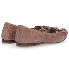 Ballerines en cuir Filippo DP1216/20 Sd sable beige brun 6