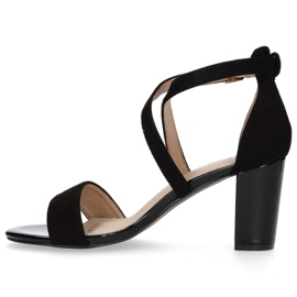 Filippo DS1276/20 Bk sandales noires 1