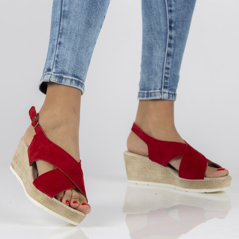 Filippo DS1331/20 Rd sandales rouges 2 Filippo DS1331/20 Rd sandales rouges 2