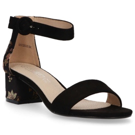 Filippo DS1283/20 Bk sandales noires 2