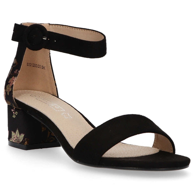 Filippo DS1283/20 Bk sandales noires 2